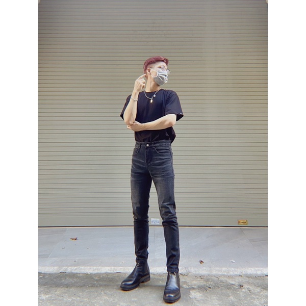 Jean form ôm OAO xám đậm/xanh nhạt/bạc