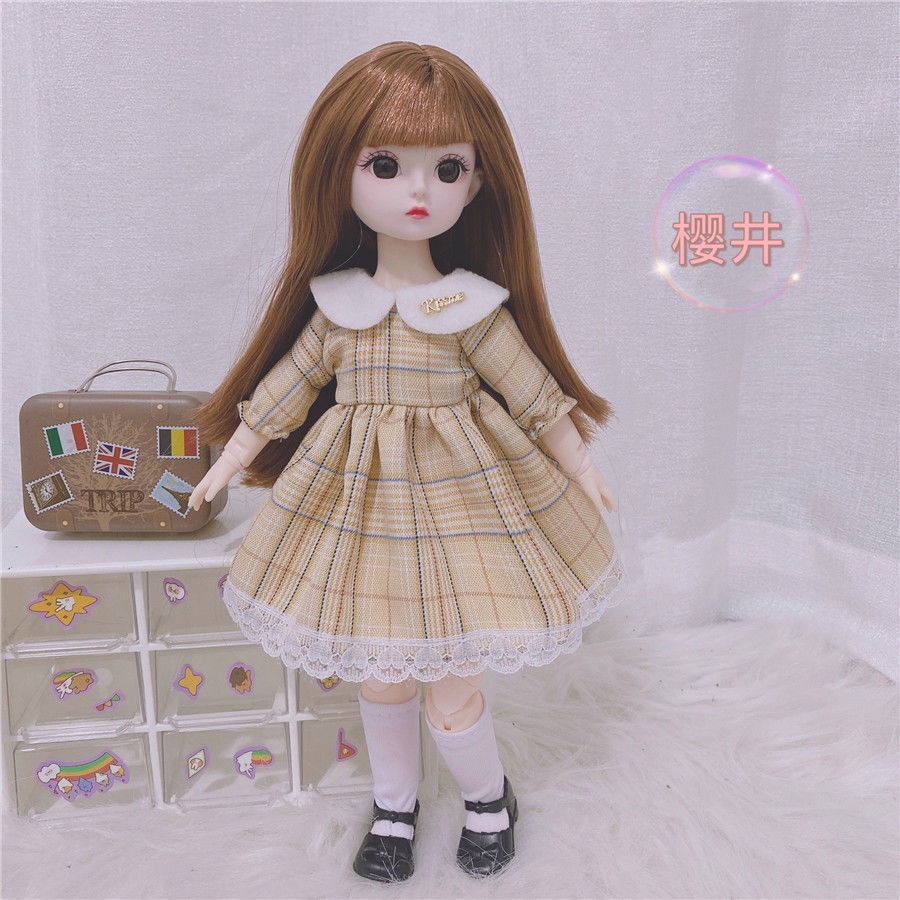 Búp bê Barbie 30cm dễ thương cho bé gái