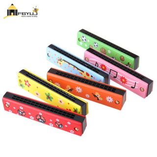 Đồ chơi kèn harmonica gỗ cho bé