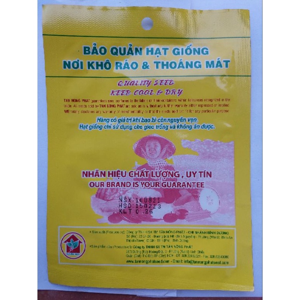 HẠT GIỐNG DƯA CHUẬT DƯA LEO NĂNG SUẤT CAO