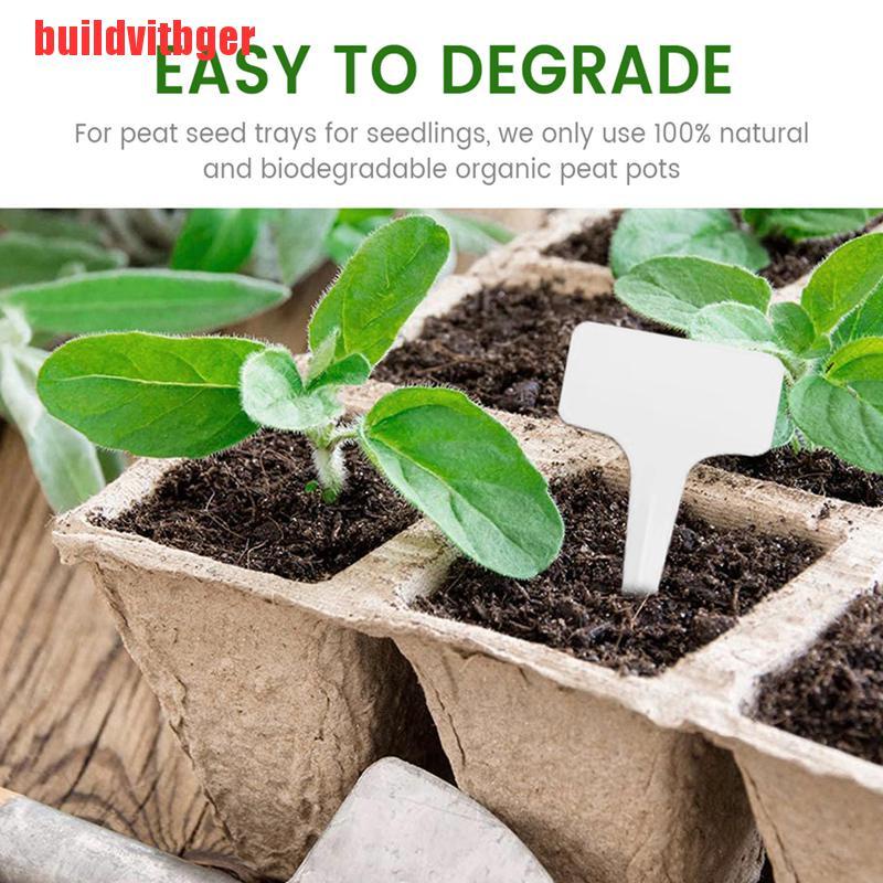 {buildvitbger}10PCS Paper Pots Plant Starters Seedling Herb Seedling Cup Kit Eco-Friendly Home HGA