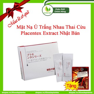 Mặt Nạ Ủ Trắng Nhau Thai Cừu Placentex Extract Nhật Bản - Chính Hãng