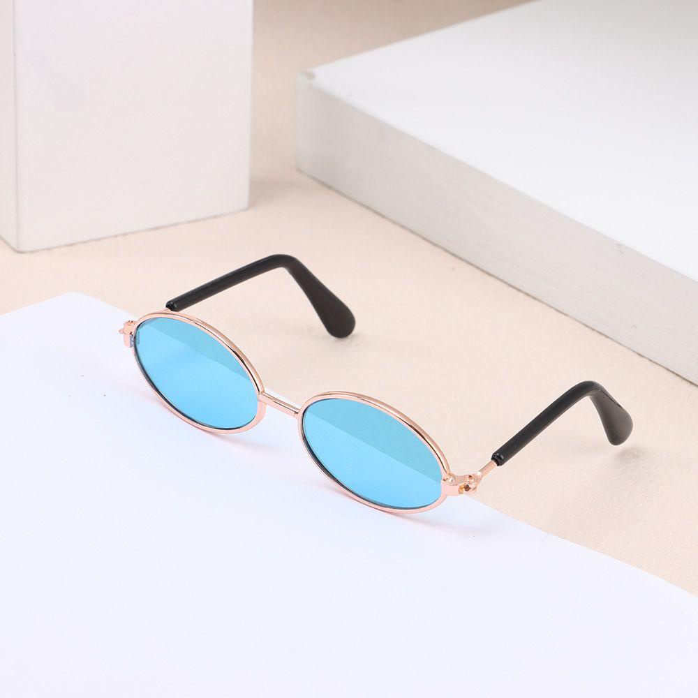 ROSE Mắt Kính Gọng Tròn Bằng Kim Loại Cho Búp Bê Blythe