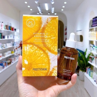 Tinh chất dưỡng trắng Vitamin C Ampoule Prettyskin 50ml