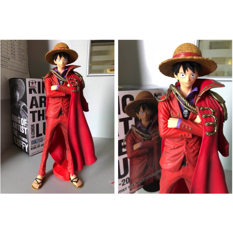 Mô hình One Piece - Mô hình Luffy king sắc nét cho tiết áo khoác mềm dẻo