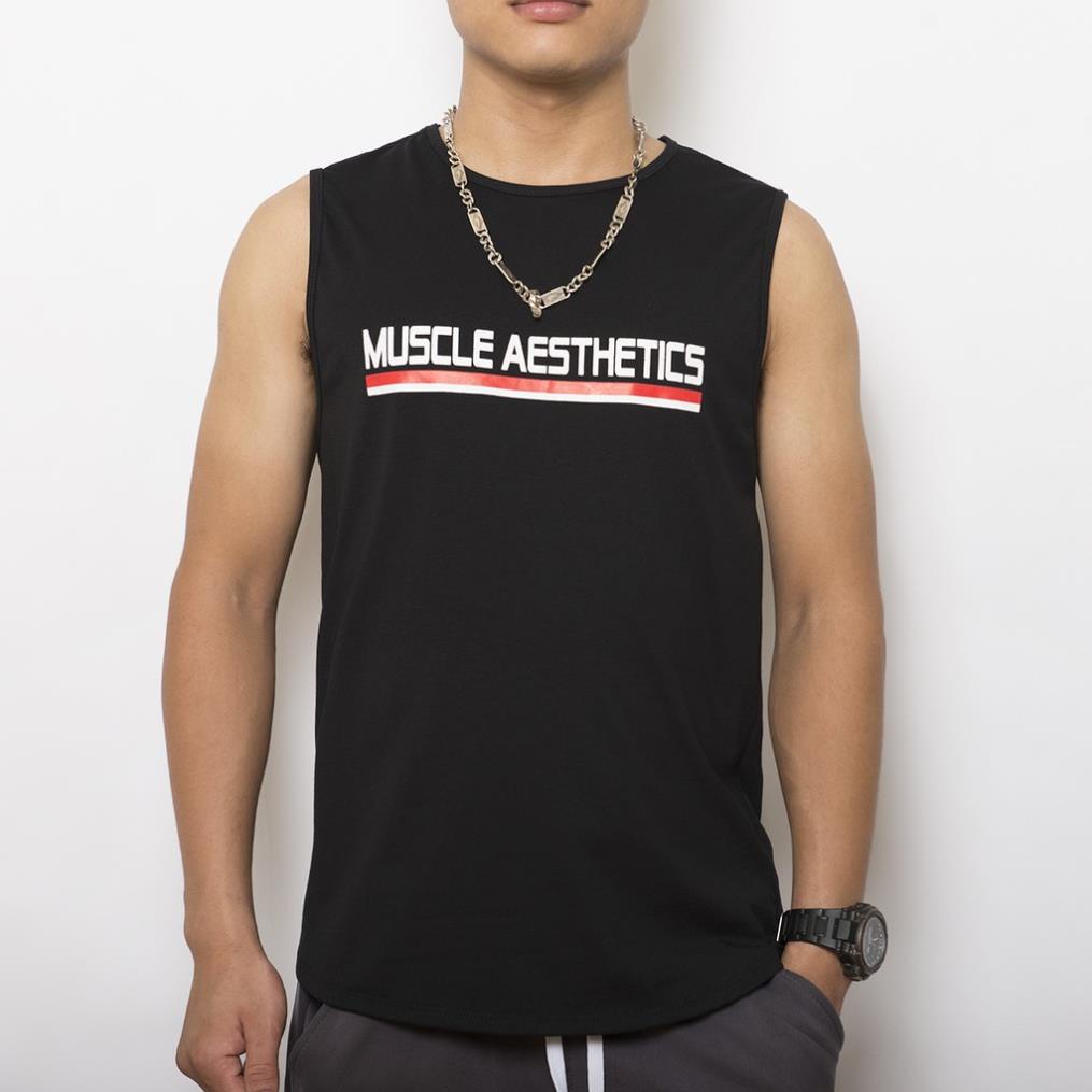 Áo 3 lỗ nam VERANO 💖FREESHIP💖 Áo thun nam ba lỗ thể thao mã cổ tròn Tank Top form rộng nách tập gym co giãn ❕