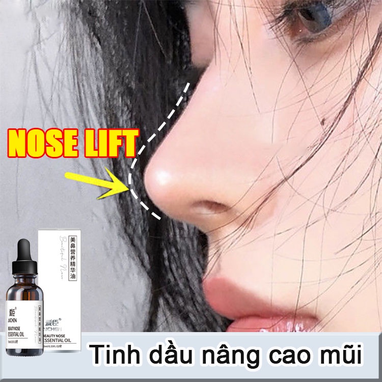 Serum cao mũi 10ml tinh dầu nâng mũi săn chắc tạo dáng mũi tăng chiều cao sống mũi