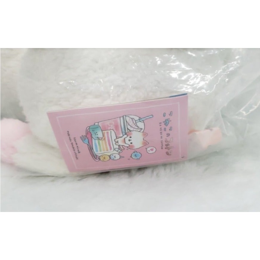 Gấu bông nhân vật KONEKO NO COTTON - Kích thước lớn 17"7 inch - chính hãng PEANUTS CLUB