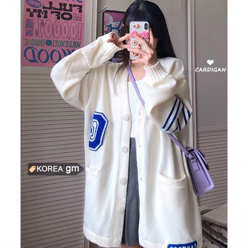 [Freeship]Áo Khoác Cardigan Phối Tay Chữ G , Chất Nỉ Ngoại , Bao Mềm,Mịn Dày Dặn Nha | BigBuy360 - bigbuy360.vn
