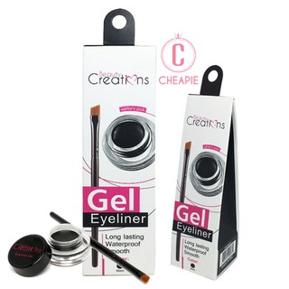 Gel Kẻ Mắt Eyeliner Beauty Creations kèm Cọ kẻ mắt - USA