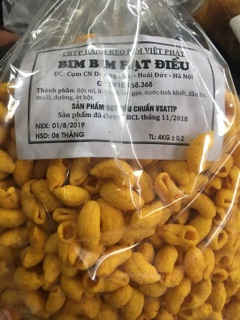 500g bim snack hạt điều