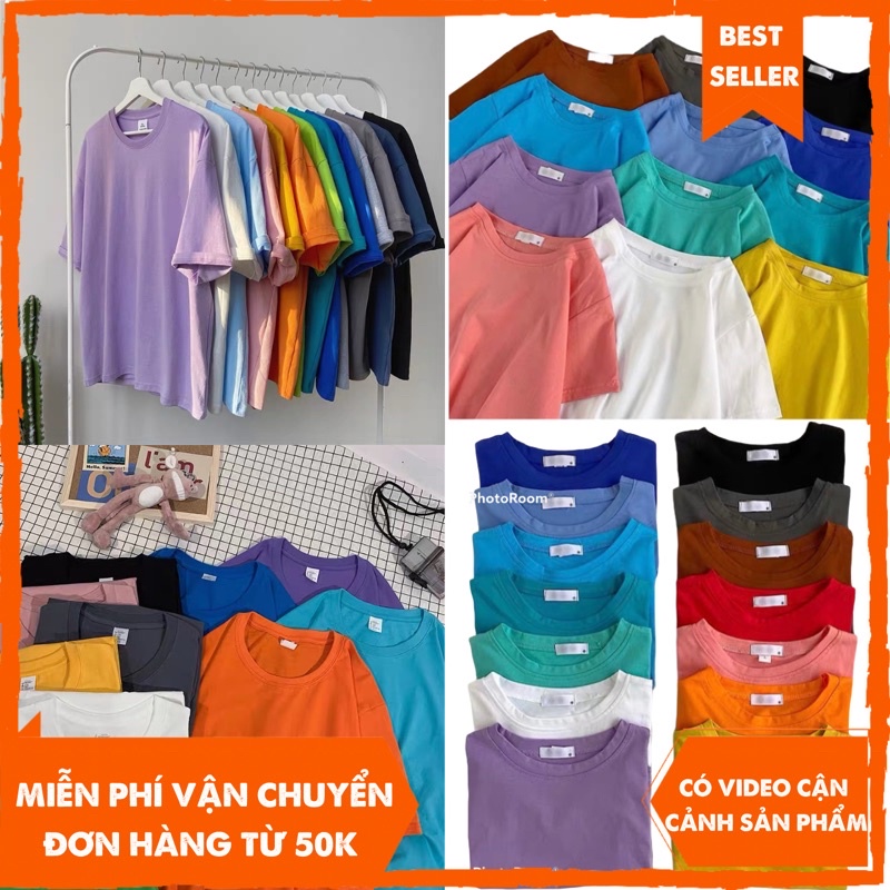 Áo Thun Trơn Unisex nhiều màu giành cho Genz