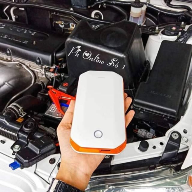 Bộ kích nguồn kiêm sạc dự phòng dùng xe ô tô Baseus Super Energy Car（8000mAh, 5V/2.4A Power Bank, 12V)