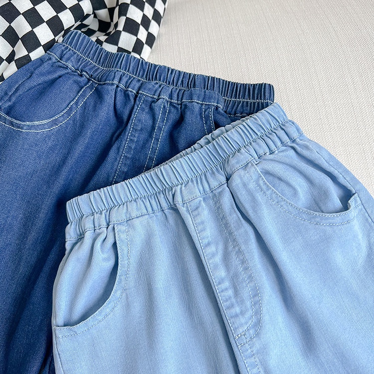 Quần jean xuông 2 màu cho bé trai bé gái mới style Hàn Quốc B70-21190