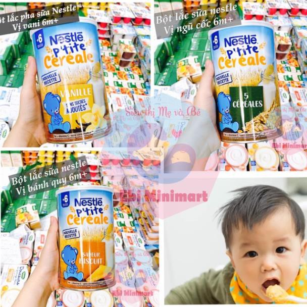 BỘT LẮC SỮA NESTLE PHÁP (BỘT NGŨ CỐC PHA SỮA)