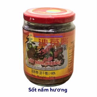 Thùng 12 chai sốt nấm hương 235g nhập khẩu Trung Quốc