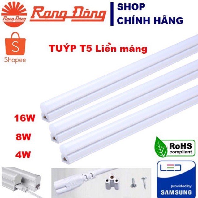 Bộ đèn LED Tuýp T5 N02 30/4W Rạng Đông (Bảo hành 2 năm)