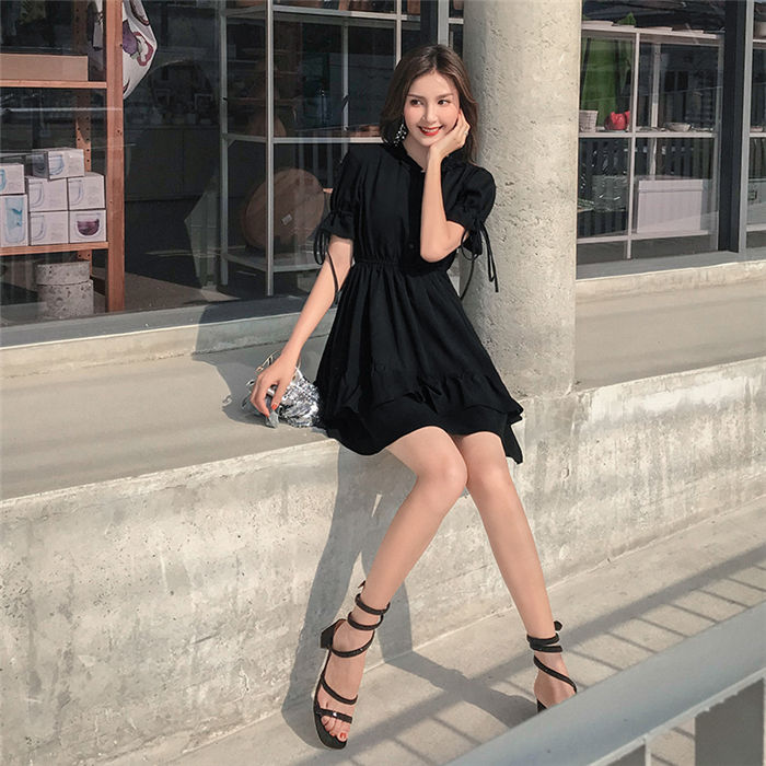 BH Đầm voan tay ngắn thời trang dành cho nữ