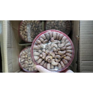 Combo 2 hộp hạt điều a cồ xếp rang muối nguyên vỏ lụa