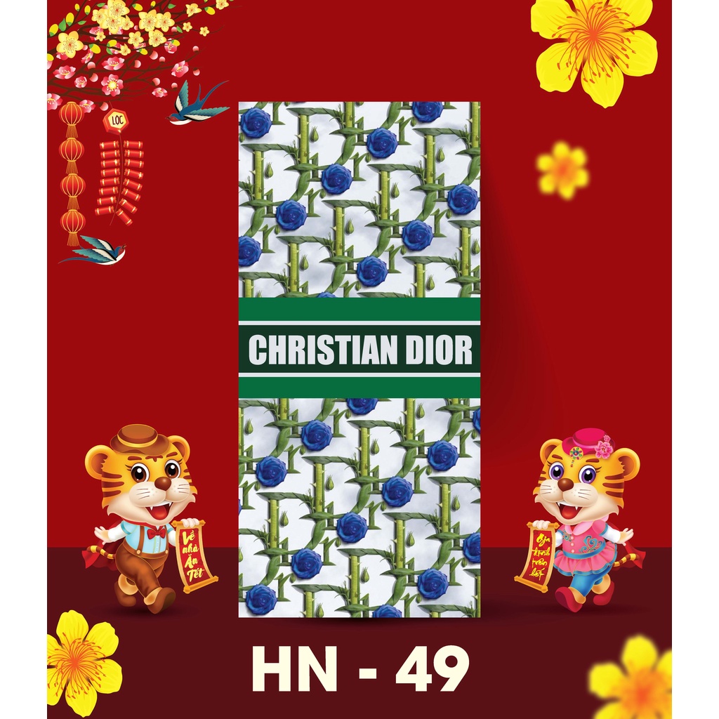 Bao Lì Xì Thương Hiệu Chúc Tết, kích thước lớn để tờ tiền thẳng, giấy dày dặn, nhiều mẫu lựa chọn