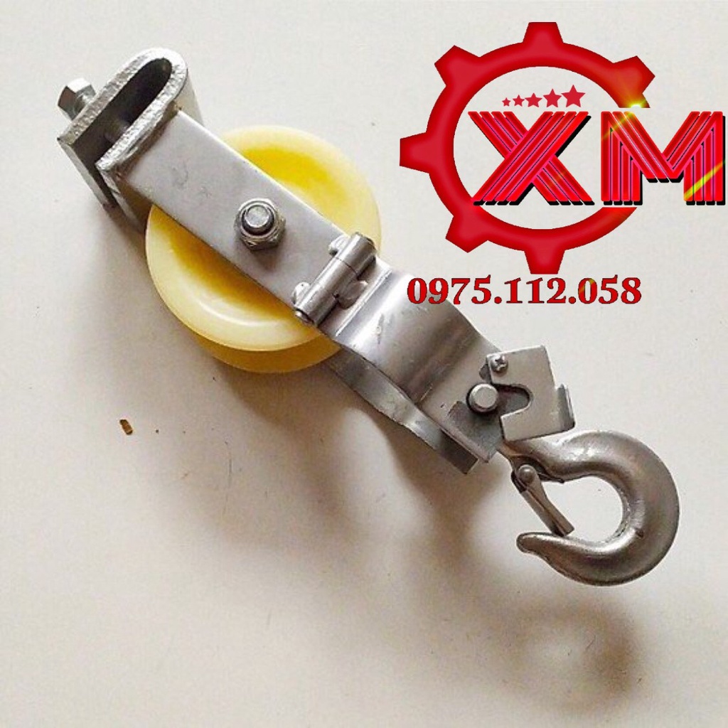Puly nhôm kéo dây điện DK 120 x60