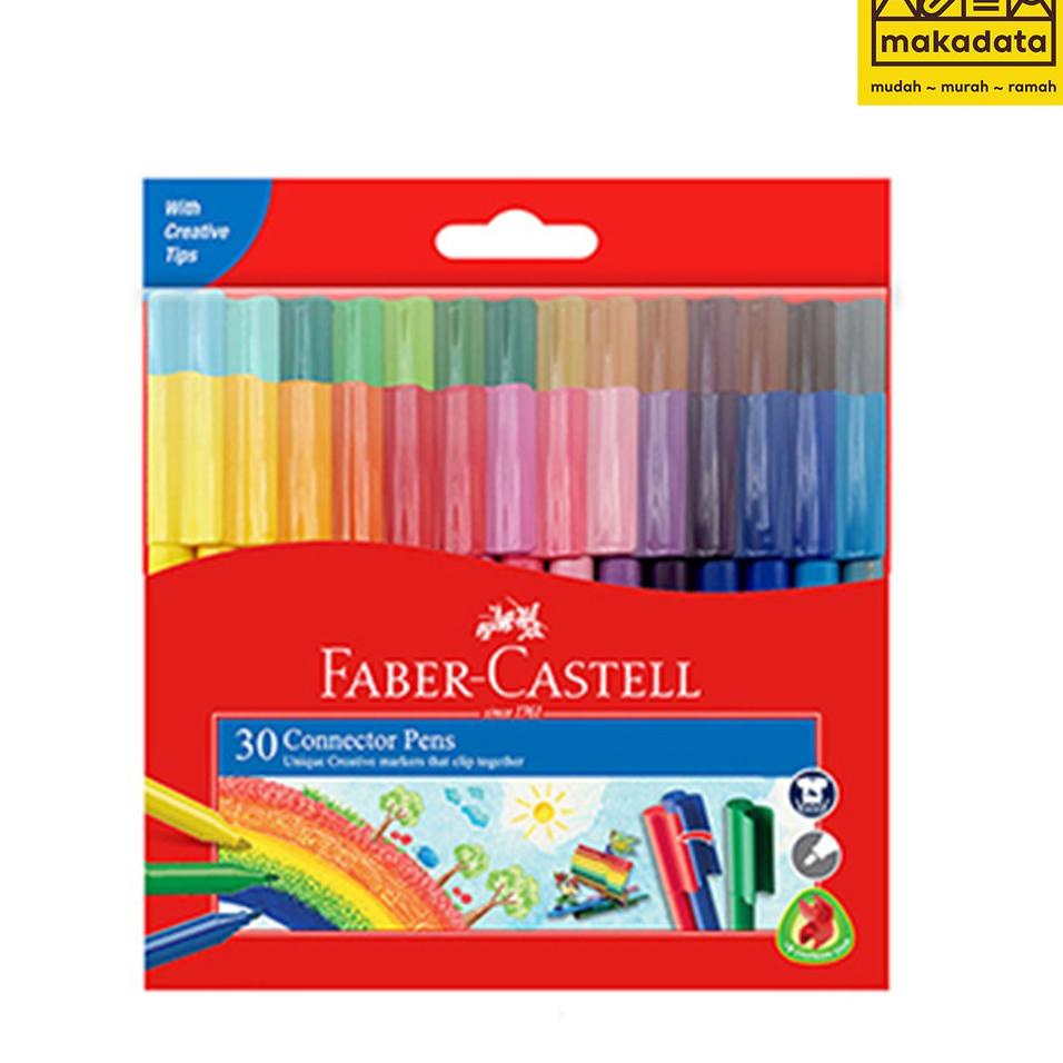 Đặt Hàng Ngay Bây Giờ Bút Nối / Bút FABER CASTELL 30 Màu Giá Rẻ