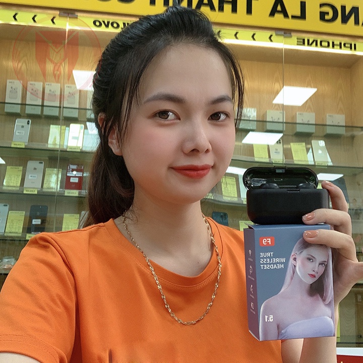 Tai nghe Bluetooth M10 M30 F9 TWS 5.1 bản QUỐC TẾ không dây cảm ứng chống nước IPX7, chống ồn tích hợp sạc dự phòng