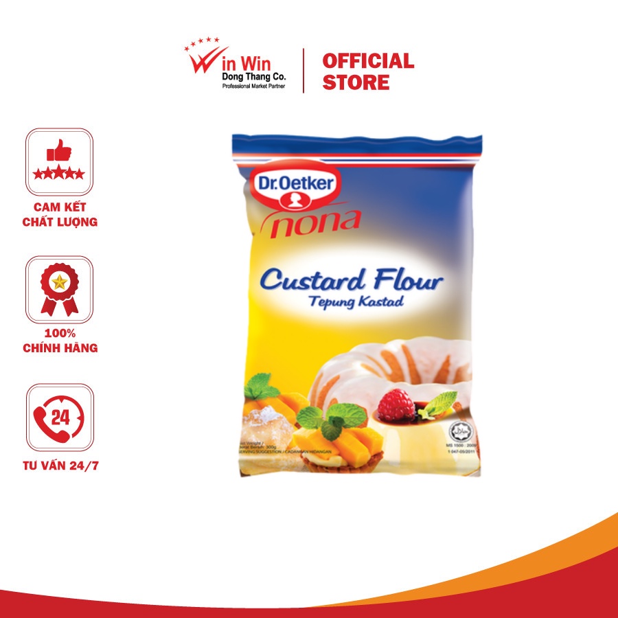 Bột Làm Bánh Custard Dr. Oetker 300g  - Date 30/04/2024