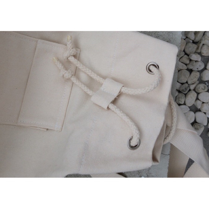 Balo túi đeo chéo Canvas phong cách đương phố Street Style