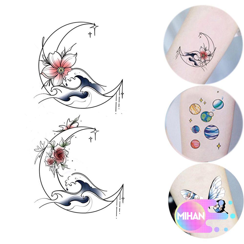 [Hàng mới về] Hình xăm dán tạm thời họa tiết nghệ thuật chống nước độc đáo