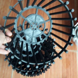 Chậu trồng lan phi 20cm kèm quai treo