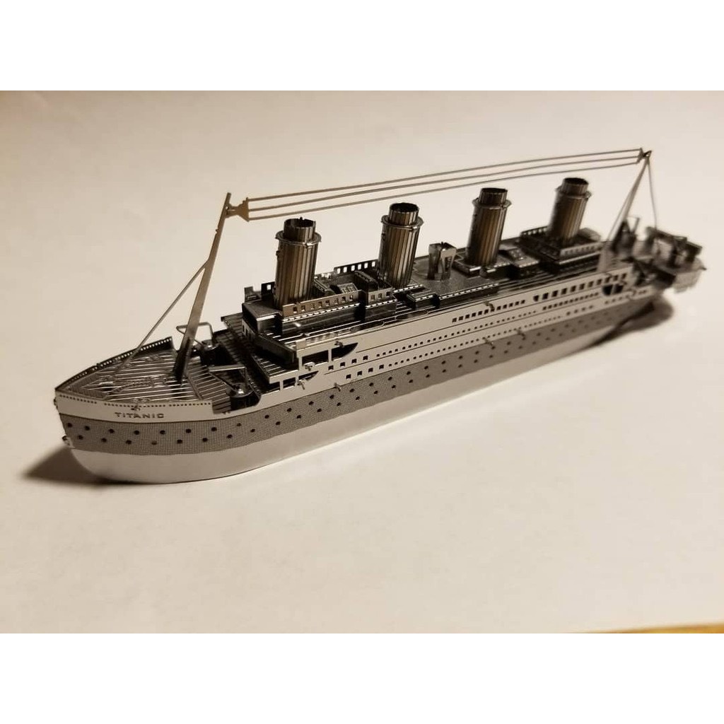 Mô hình 3D kim loại lắp ráp Tàu Titanic [ Chưa lắp ] - Con tàu chở khách khét tiếng nhất trong lịch sử hàng hải