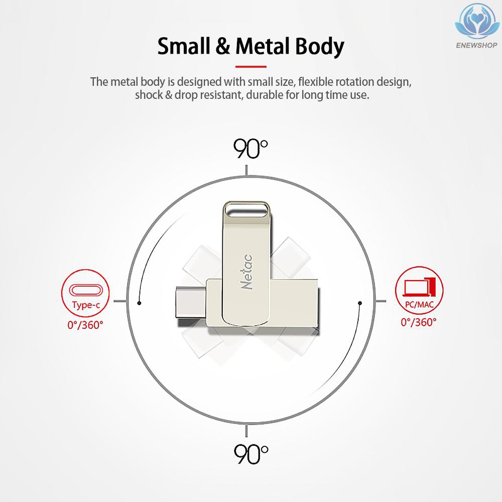 Ổ Đĩa U783C Type C + Hai Cổng Usb Cho Điện Thoại Di Động