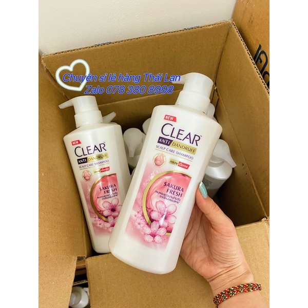 DẦU GỘI CLEAR THÁI 480ml