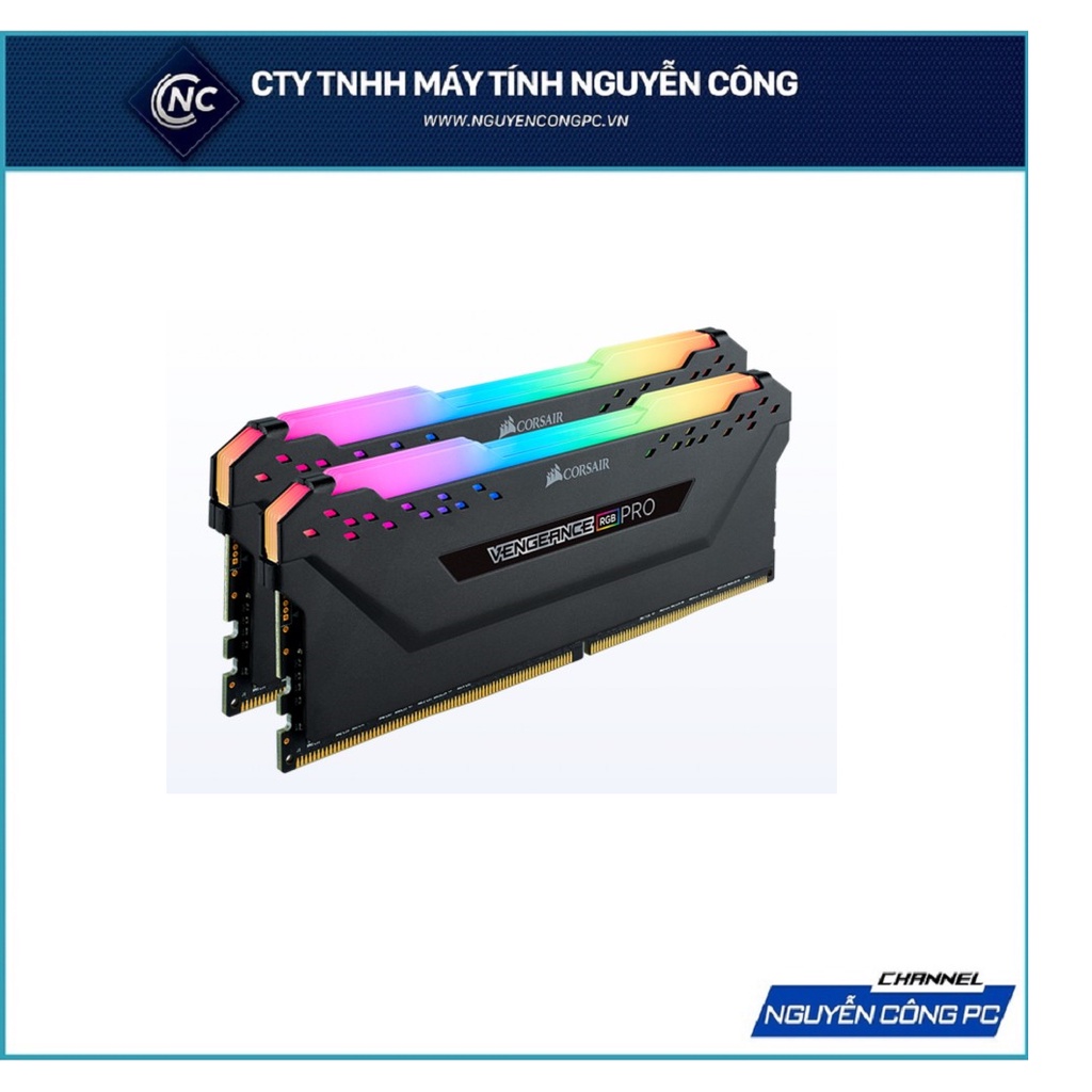 Ram DDR4 Corsair Vengeance PRO RGB 16GB(2x8GB) 3000Mhz