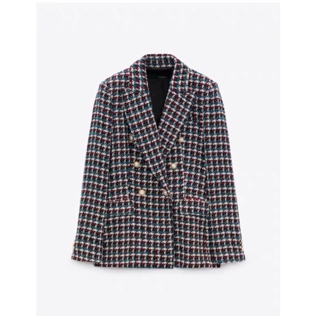 SET ÁO và CHÂN VÁY MINI DẠ TWEED ZARA AUTHENTIC TUỒN STORE