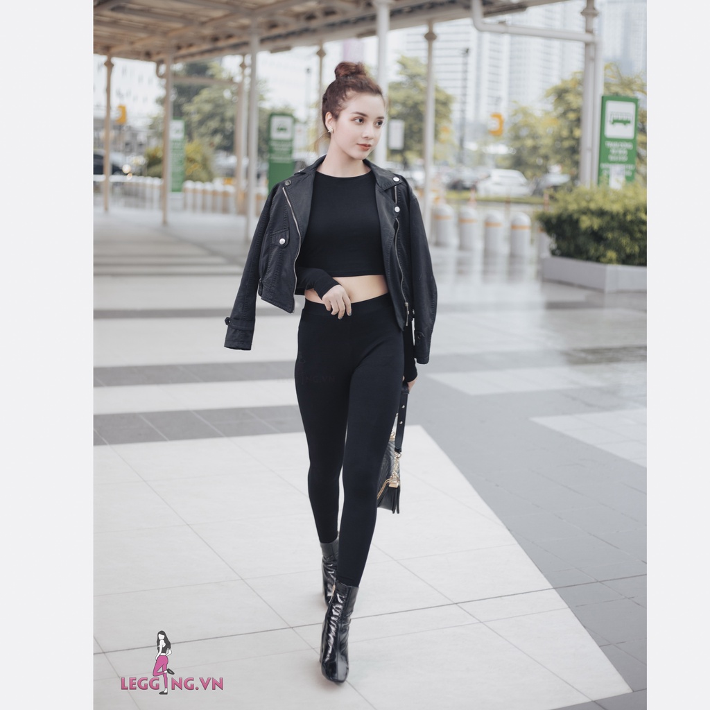Quần Legging Nữ Nâng Mông Hack Dáng Chân Dài Cotton Hàn Loại 1 [Video Mẫu Mặc + Ảnh Thật] | BigBuy360 - bigbuy360.vn
