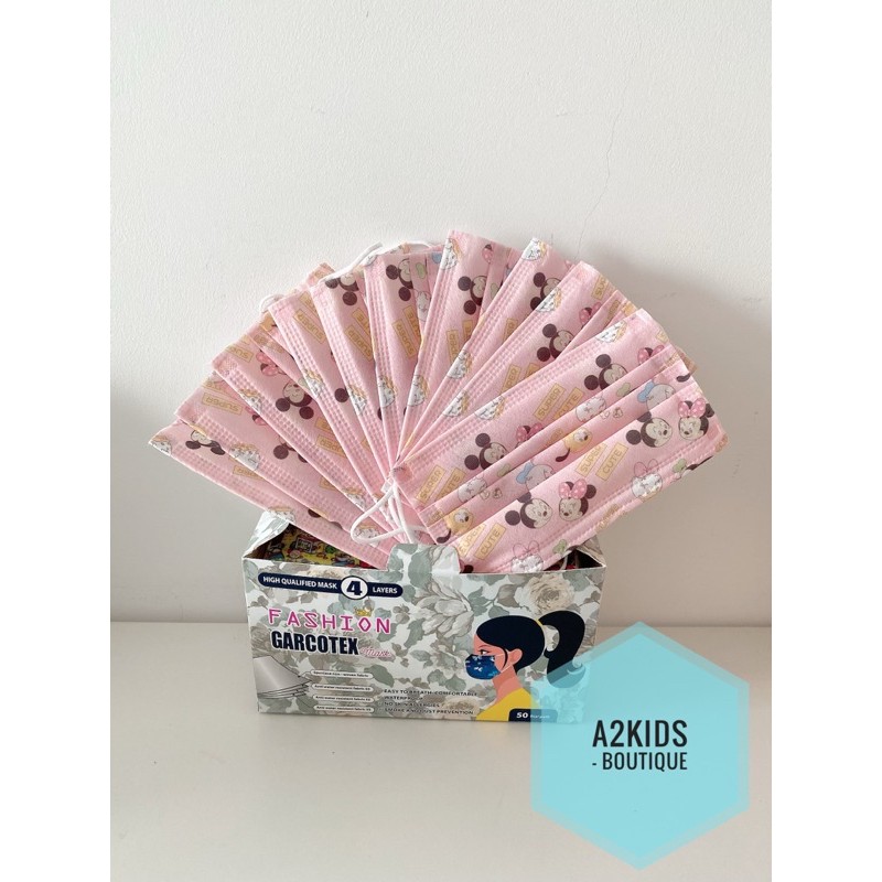 [Phiên Bản Giới Hạn] Khẩu Trang Cao Cấp 4 Lớp Họa Tiết Thời Trang FASHION GARCOTEX MASK ISO 9001 | BigBuy360 - bigbuy360.vn