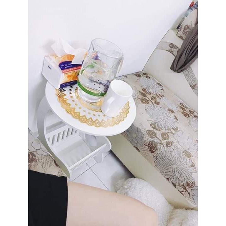 bàn tròn để đầu giường