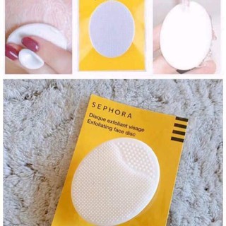 Miếng rửa mặt Sephora Exfoliant visage Disque