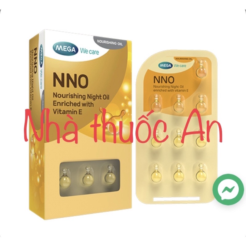 Dầu Dưỡng Da Ban Đêm Nno 30 Viên/ Hộp