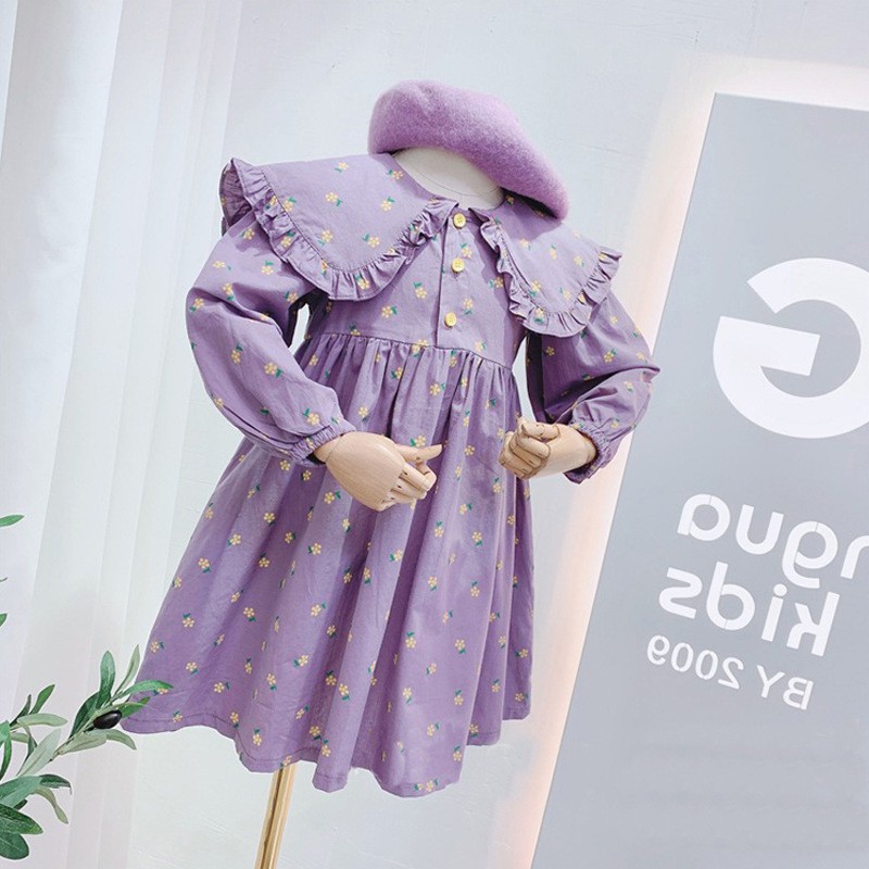 [SALE] VT35⚡Size100-140 (12-30kg)⚡Váy đầm babydoll bé gái, cotton thô cực mát⚡Thời trang trẻ Em hàng quảng châu freeship