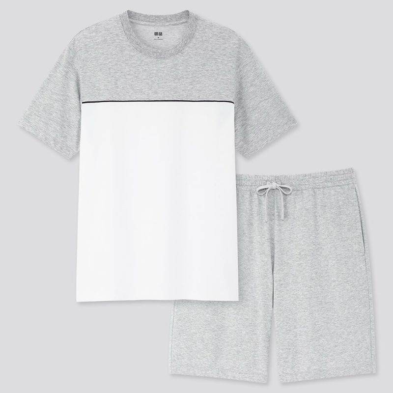 (UNIQLO chính hãng Nhật) Bộ Nam Airism bộ mặc nhà Nam chất làm mát - S | BigBuy360 - bigbuy360.vn