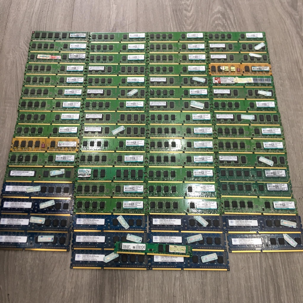 Ram máy tính bàn PC2 DDR2 2Gb zin tháo máy bus 800 667