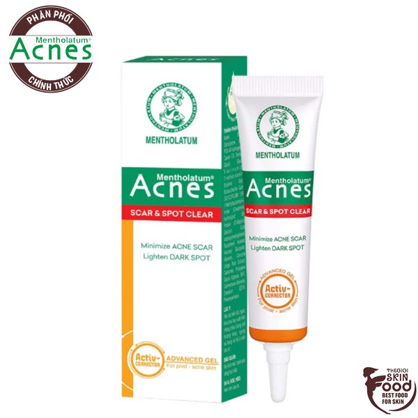 Kem Dưỡng Dạng Gel Chuyên Biệt Sáng Thâm Mờ Sẹo Acnes Scar & Spot Clear 10g