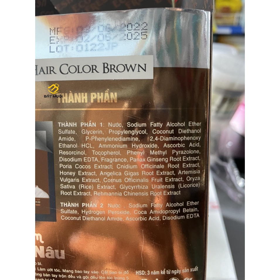 Gel nhuộm tóc Eco Fresh gói 30ml