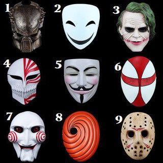 MẶT NẠ HÓA TRANG HALOWEEN ĐƯỢC CHỌN MẪU TÙY Ý