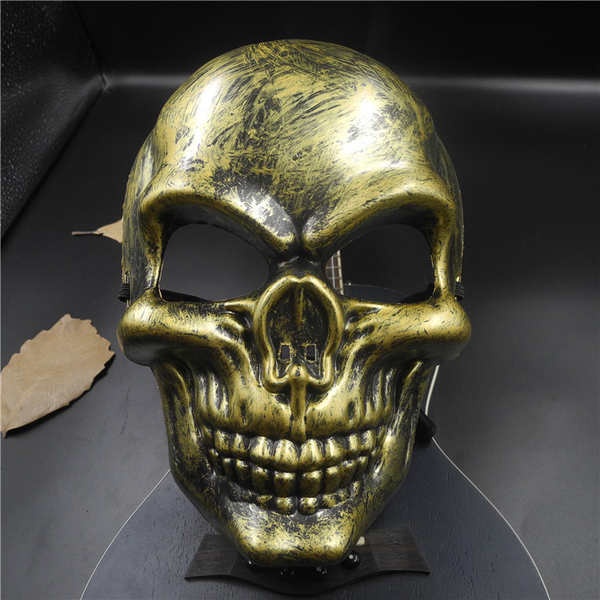 Mặt Nạ Hóa Trang Halloween Hình Đầu Lâu Jedi Sinh Tồn Cho Người Lớn Và Trẻ Em