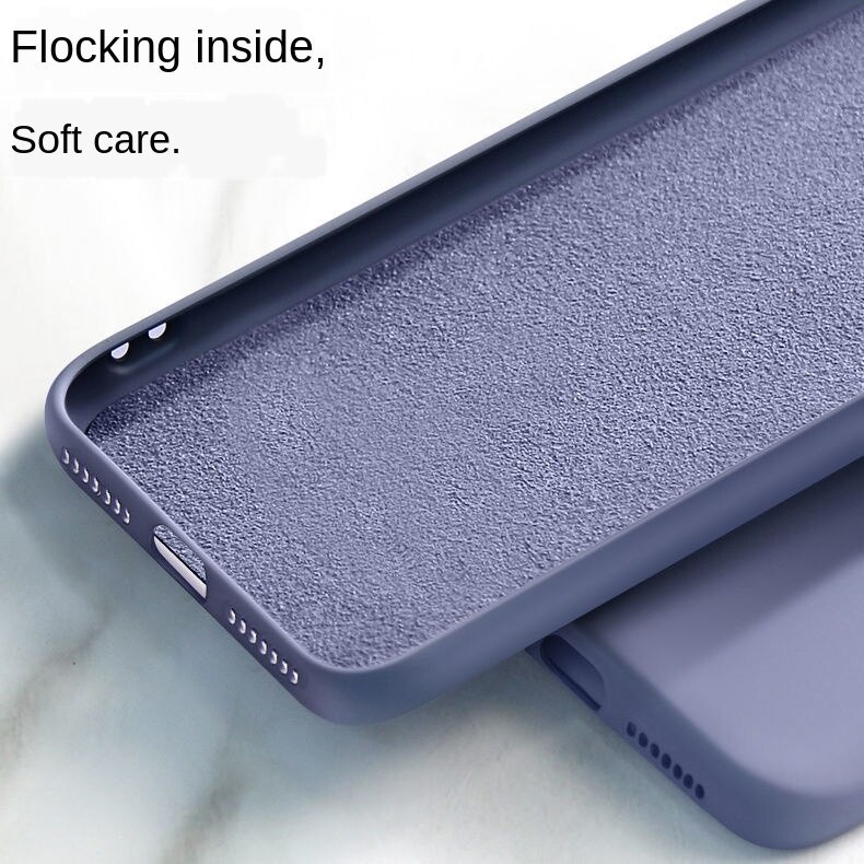 Ốp Điện Thoại silicone Cho iPhone 6 6s 7 8 plus X XS XR Xsmax 11 11Pro 11promax Ahd6