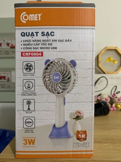 QUẠT SẠC COMET CRF0804